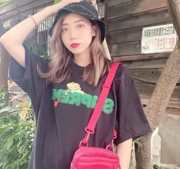 Environmental Logo T-shirt S L White Plant Lizard XL 20SS Short Black M sleeved Tee Green 0903